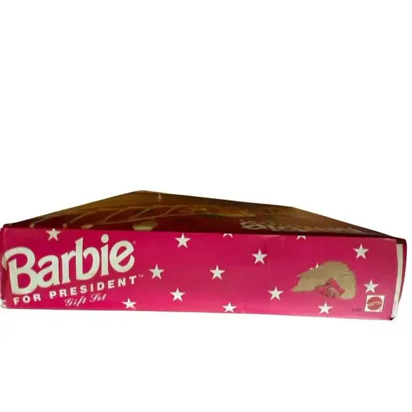 Vintage 1991 Barbie For President Doll Toys R Us Limited Edition *Damaged box* - Picture 5 of 9